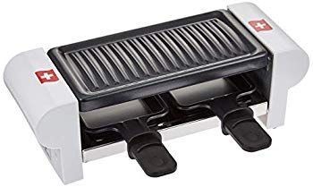 NOUVEL RACLETTE DUO SWISS ラクレット 二人用 ホワイト tf8su2k 非常に良い】NOUVEL RACLETTE DUO SWISS ラクレット 二人用 ホワイト