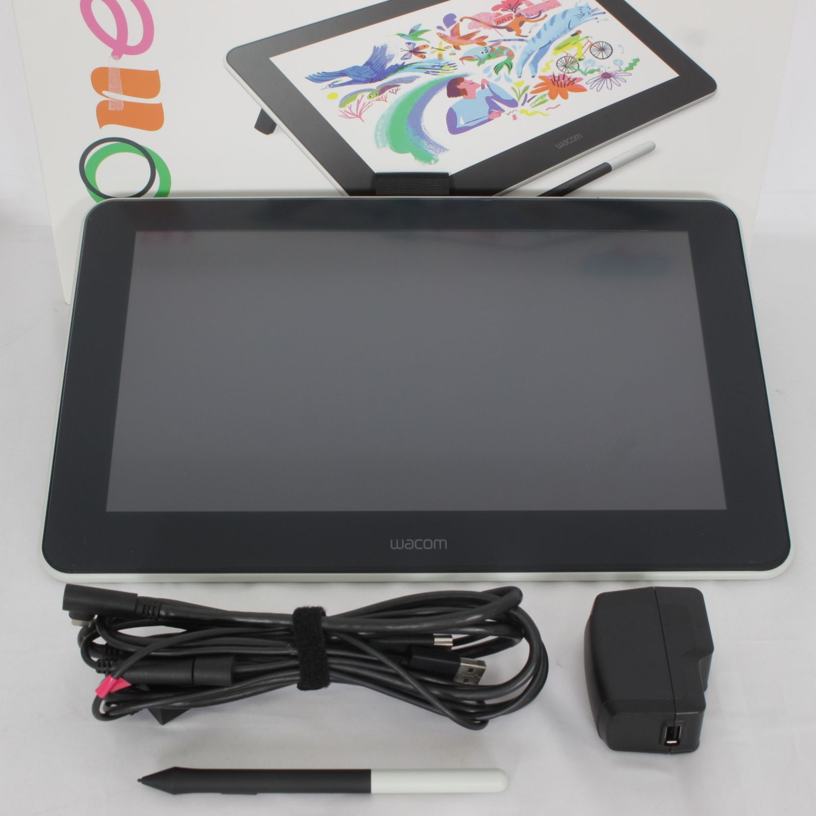美品】WACOM One Creative Pen Display DTC133W0D 液晶ペン