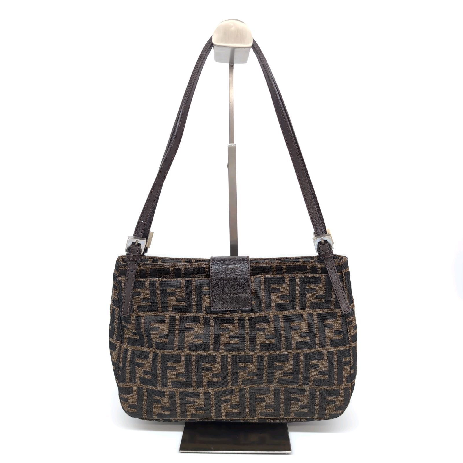 FENDI/フェンディ/ズッカ柄/ショルダーバッグ/BROWN/ブラウン