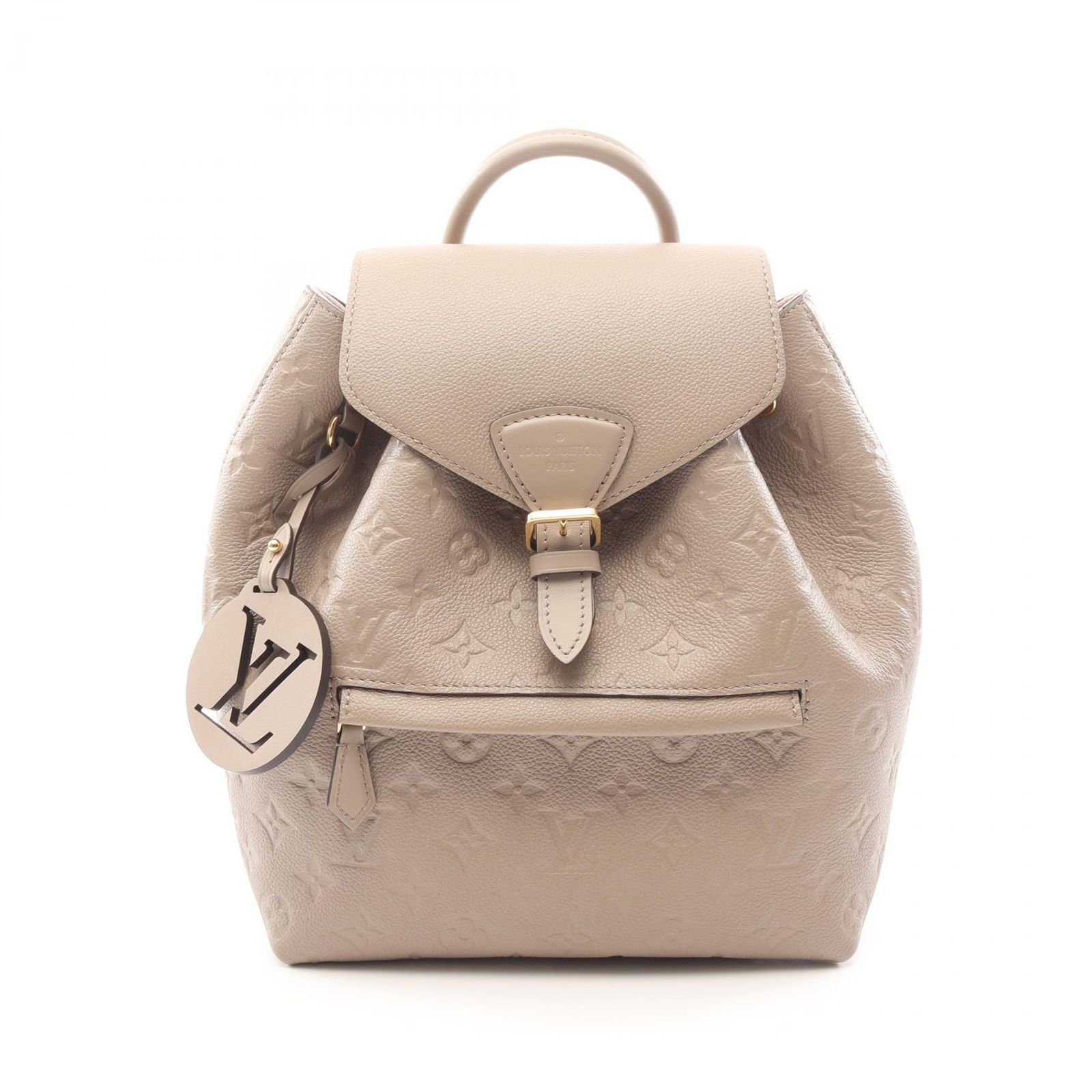 ルイ ヴィトン LOUIS VUITTON リュックサック バックパック モンスリPM M45410 トゥルトレール レザー モンスリPM レディース Used A