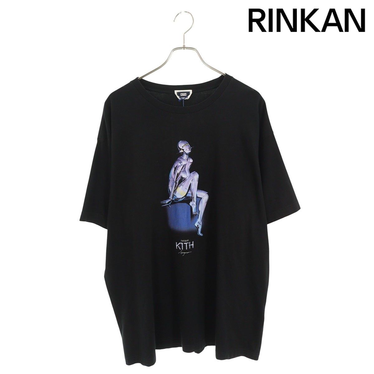 キス ×空山基 Kith For Nanzuka Gallery Sorayama Model A Stitch Tee セクシーロボットプリントTシャツ メンズ XXL
