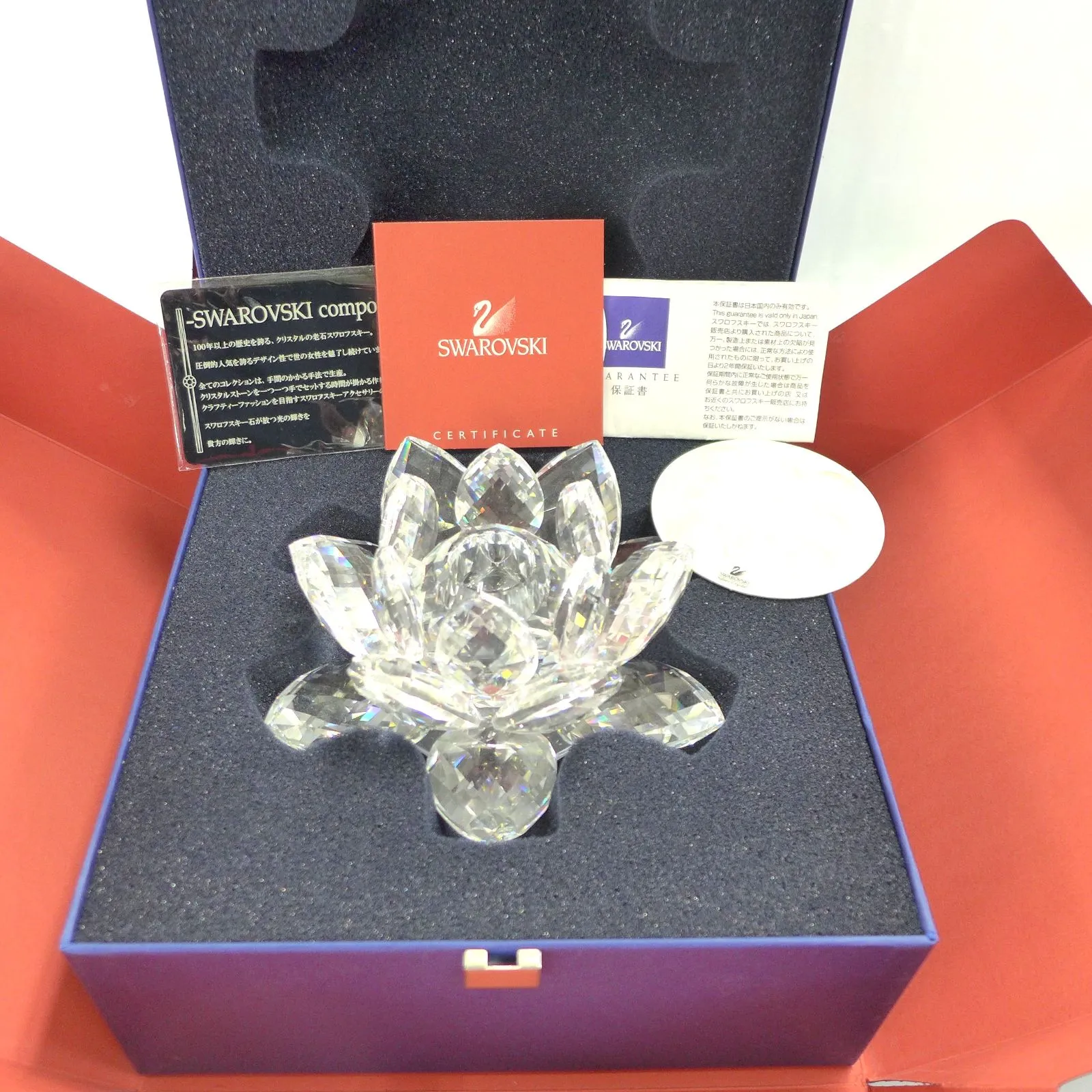 スワロフスキー 置物 スイレン L 2025年最新】スワロフスキー 置物 スイレンの人気アイテム