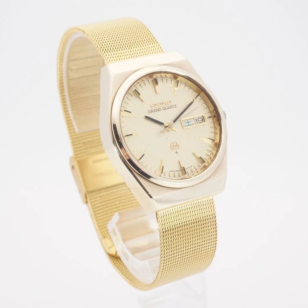 稼動品 電池交換済 セイコー SEIKO グランドクオーツ 9943-8000