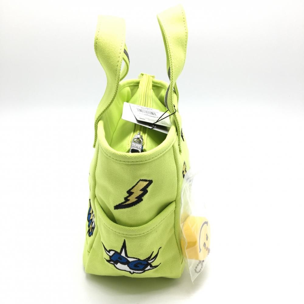 新品】パーリーゲイツ カートバッグ 蛍光イエロー×黒 トケニコ