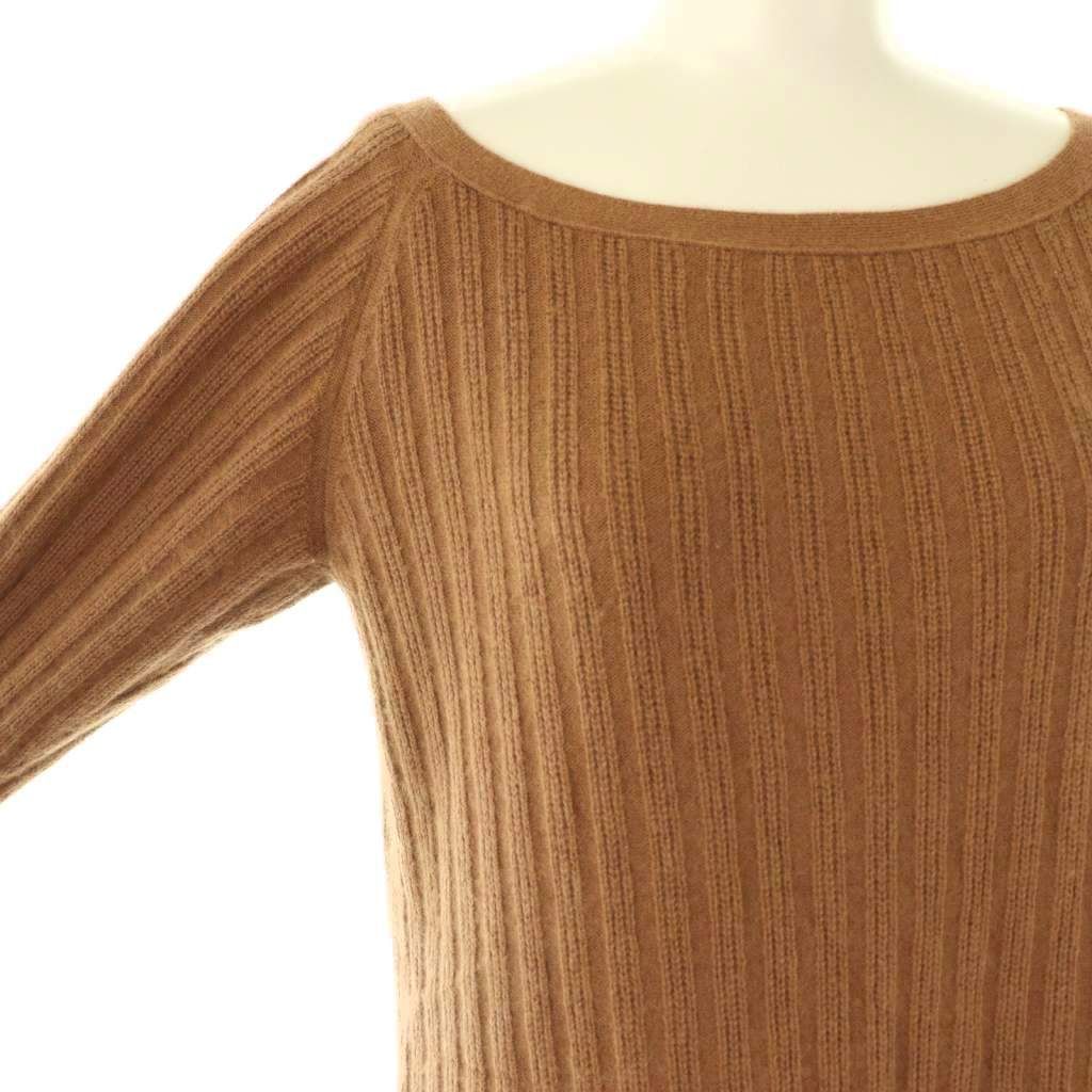 ケイタマルヤマ KEITA MARUYAMA チュニック ニット アンゴラ混 1 ブラウン スモークピンク |ES GY53 NICORILABO_COM