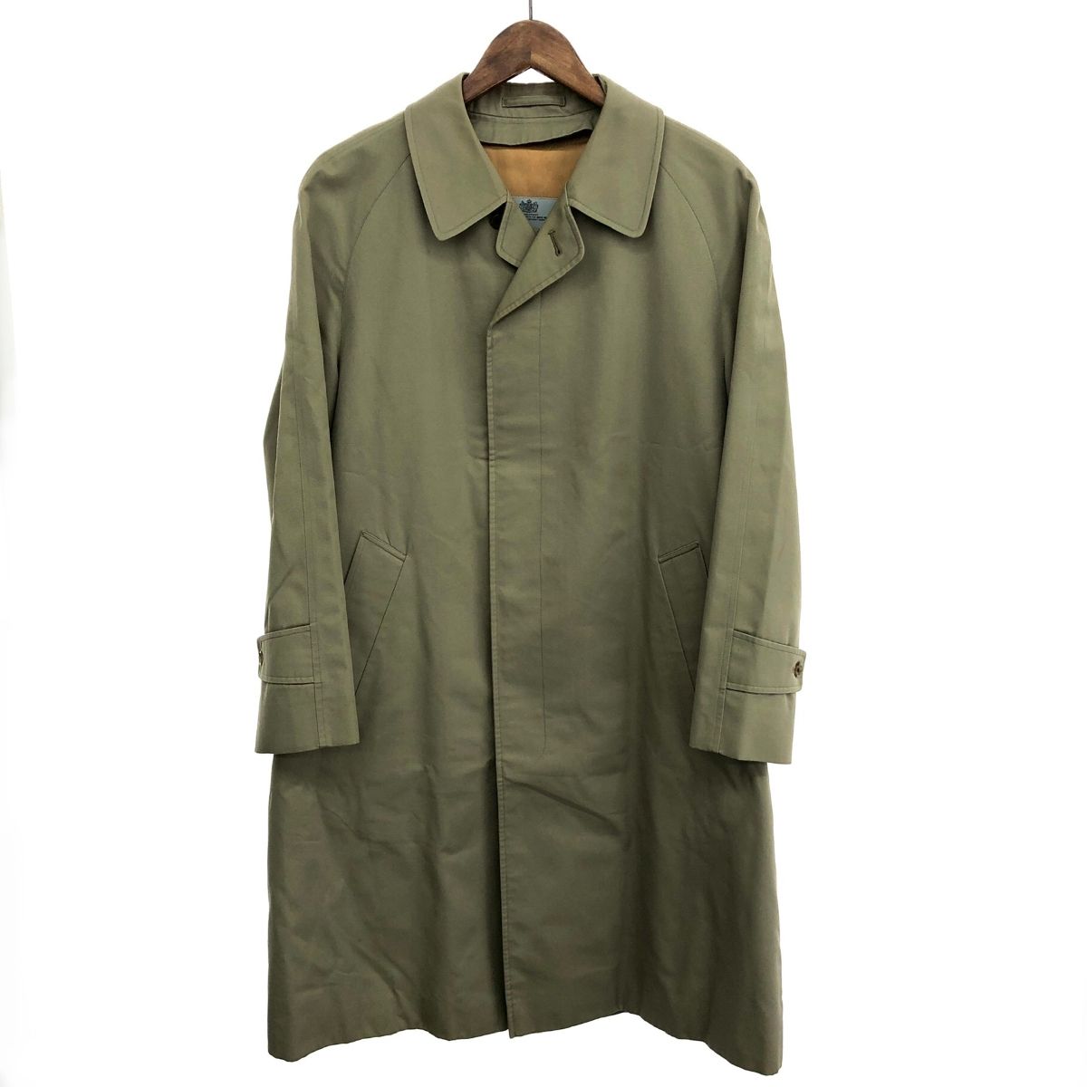 Aquascutum アクアスキュータム バルマカーン コート サイズ 38 ベージュ メンズ イングランド製 240001120256