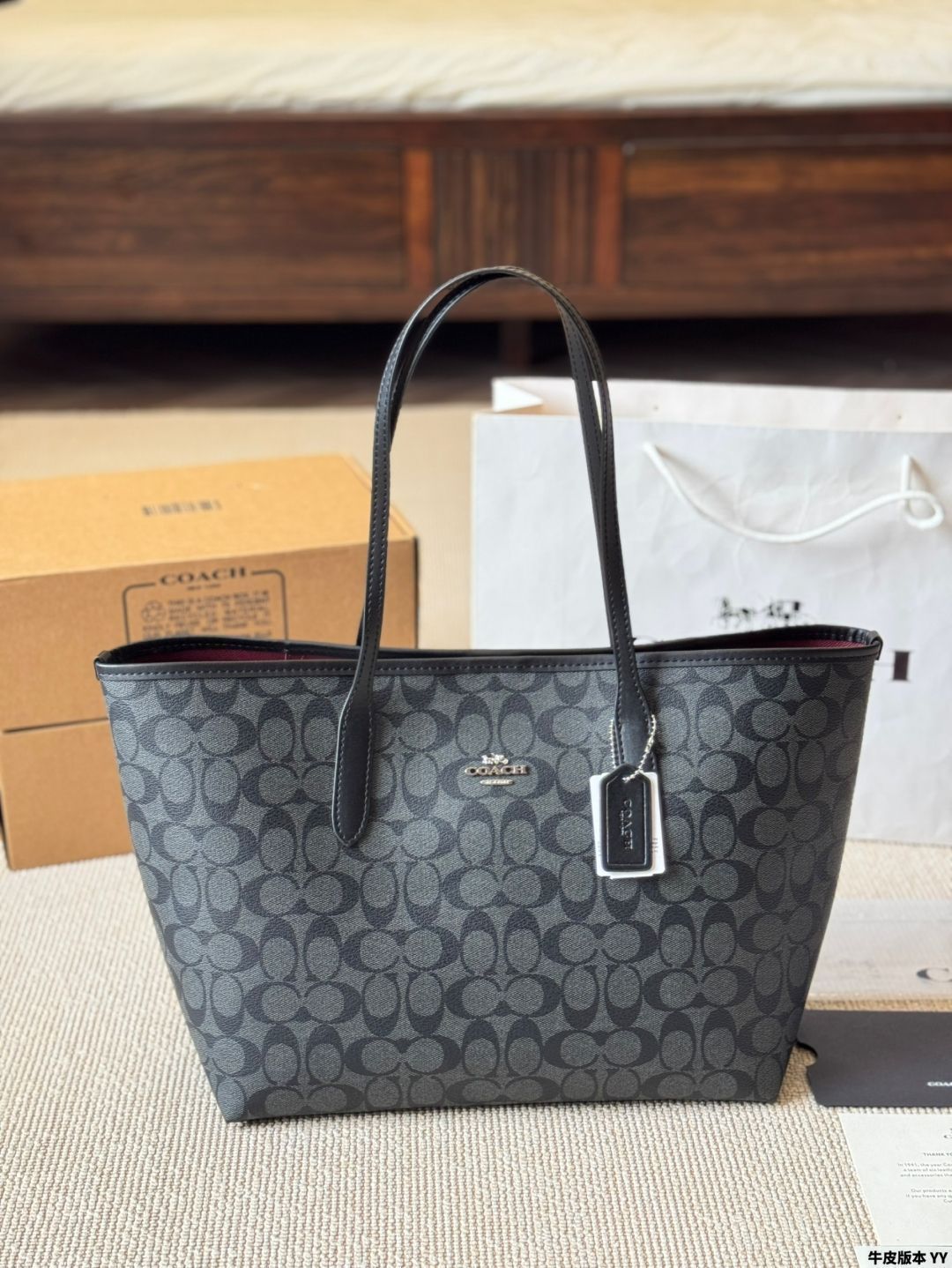 今日特価】Coach City Tote コーチ シティ トートバッグ - メルカリ