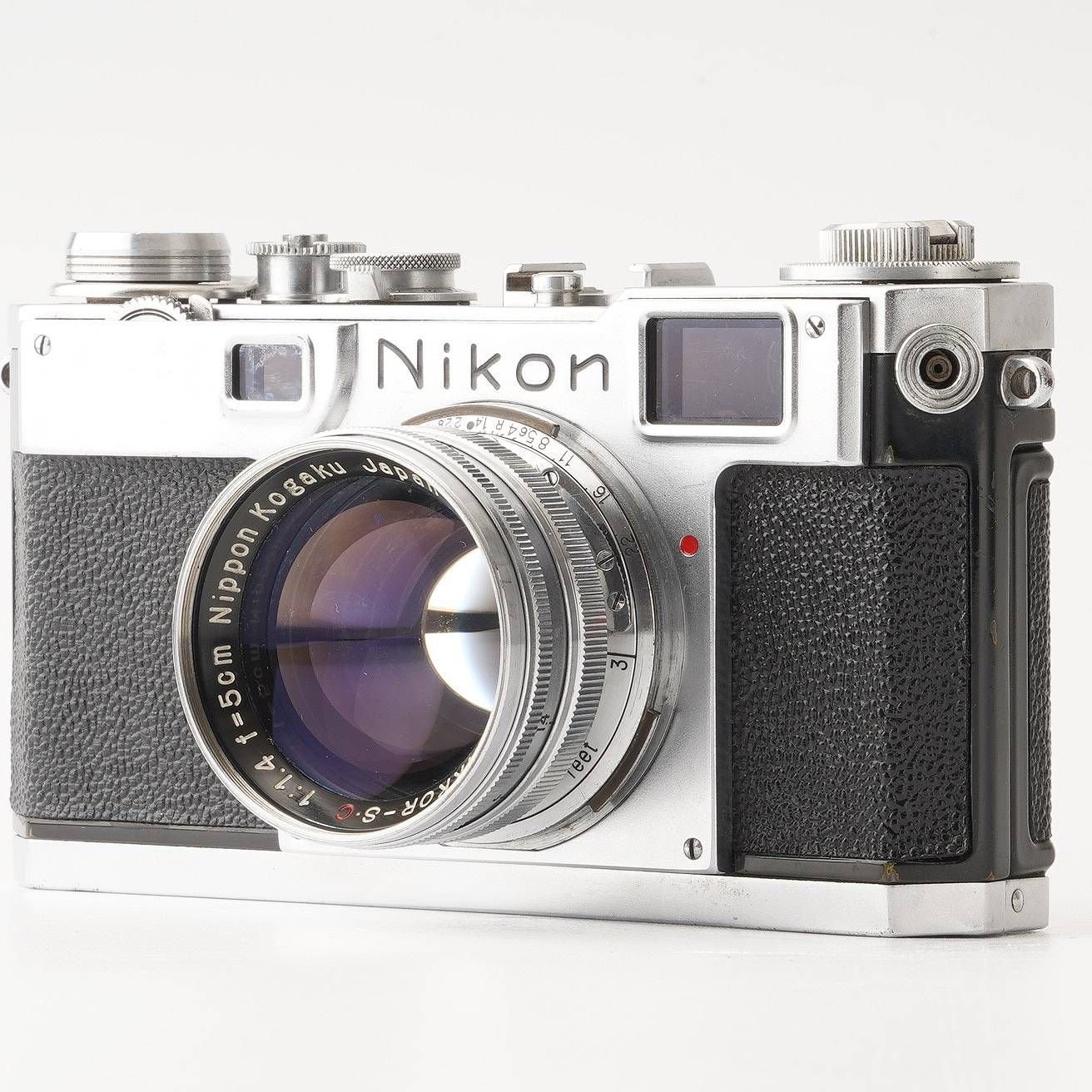 Nikon S2 NIKKOR-S・C 1:1.4 5cm レンジファインダー ニコン Nikon S2 レンジファインダー / Nippon Kogaku NIKKOR S.C 5cm