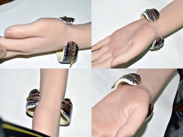 ガラスのブレスレット 、バングル (11562-497 ) bracelet, bangle 