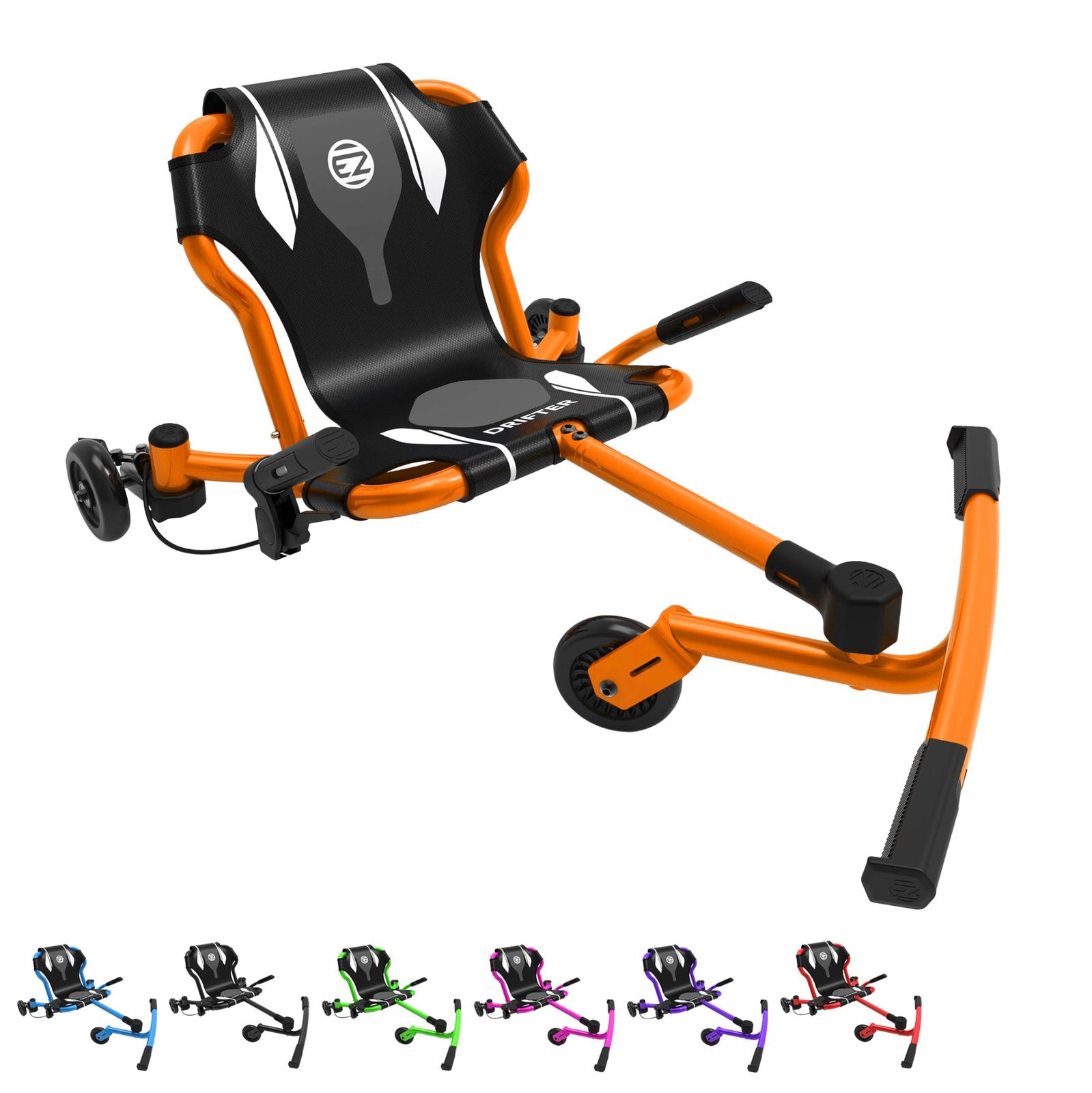 EzyRoller Drifter-X ライドオン おもちゃ 対象年齢6歳以上 150ポンドまで オレンジ