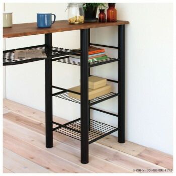 弘益 KOEKI UTILITY ライクビンテージ ハイテーブルセット ブラック CT1200BK MARWIL-DEMENAGEMENTS_CH