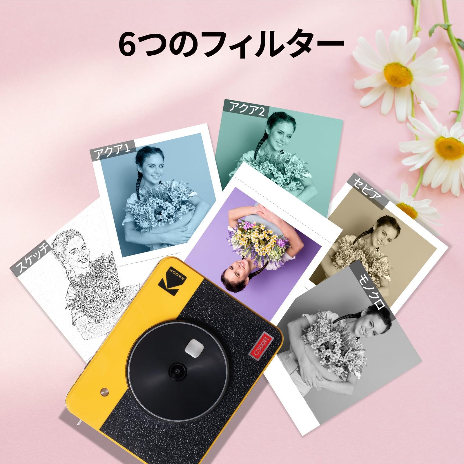 数量限定】Shot 3 Mini Retro KODAK 4PASS コダック 2-in-1