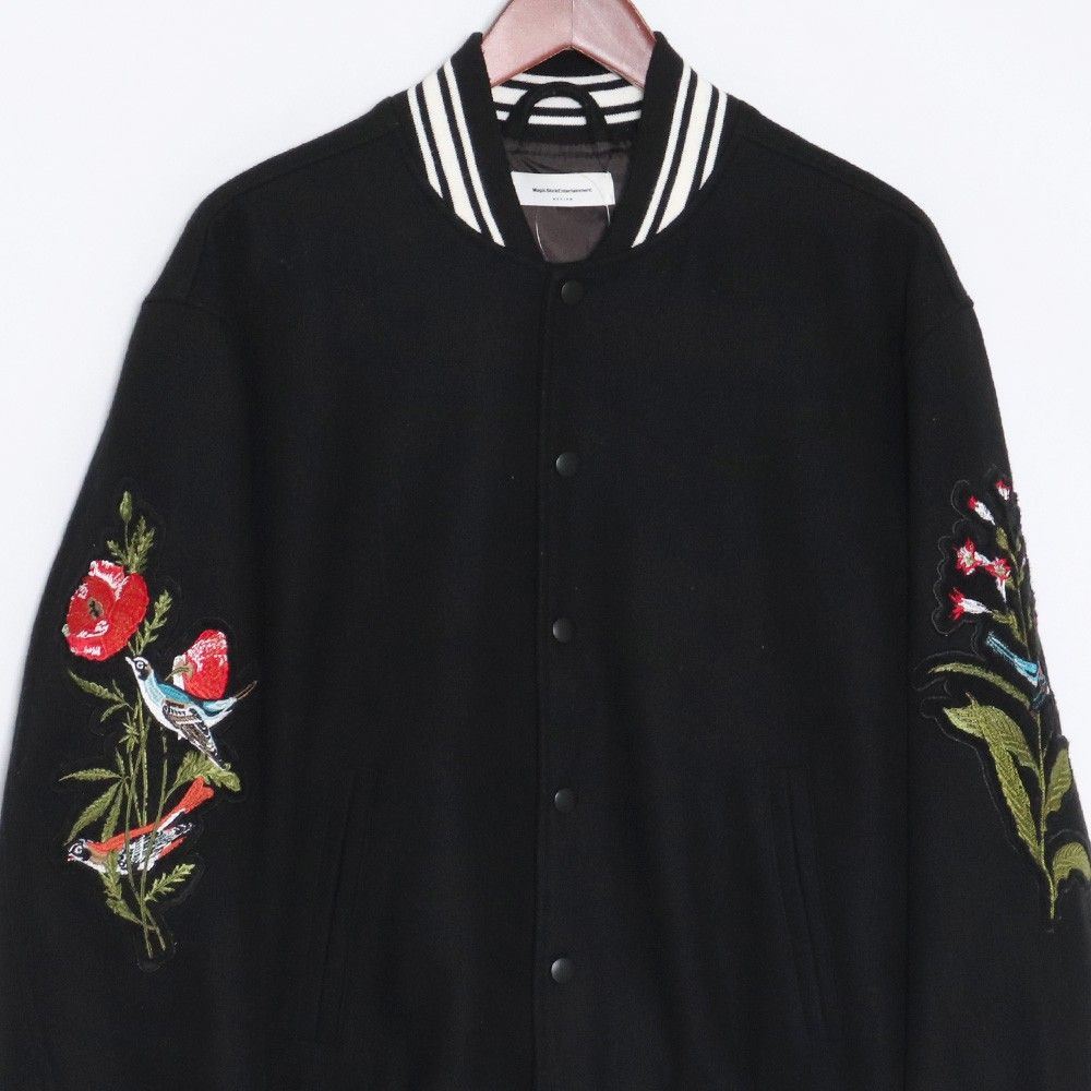 MAGICSTICK SHIKOU Versity jacket Mサイズ - メルカリ