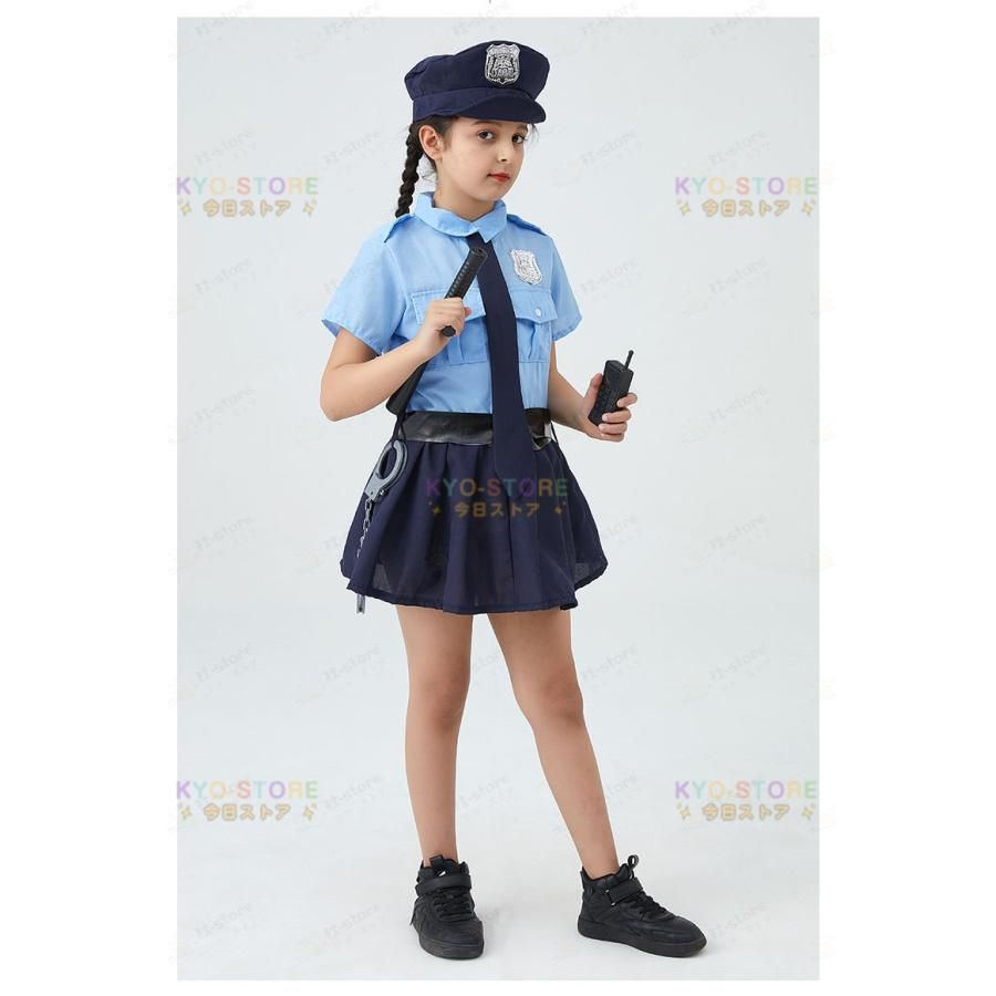 ハロウィン仮装 子供 警察制服 コスプレ仮装 ハロウィン仮装 子供 女の子 ハロウィングッズ ハロウィンコスプレ 子供 ハロウィン仮装 子供 可愛いコスプレ仮装