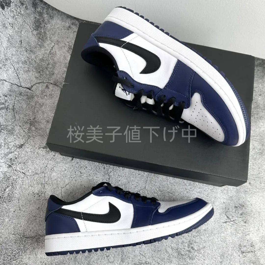 新品未使用 Jordan Air Jordan 1 Golf Low ナイキ エア ジョーダン 1 ロー ゴルフ ミッドナイト ネイビー メンズ  シューズ - メルカリ