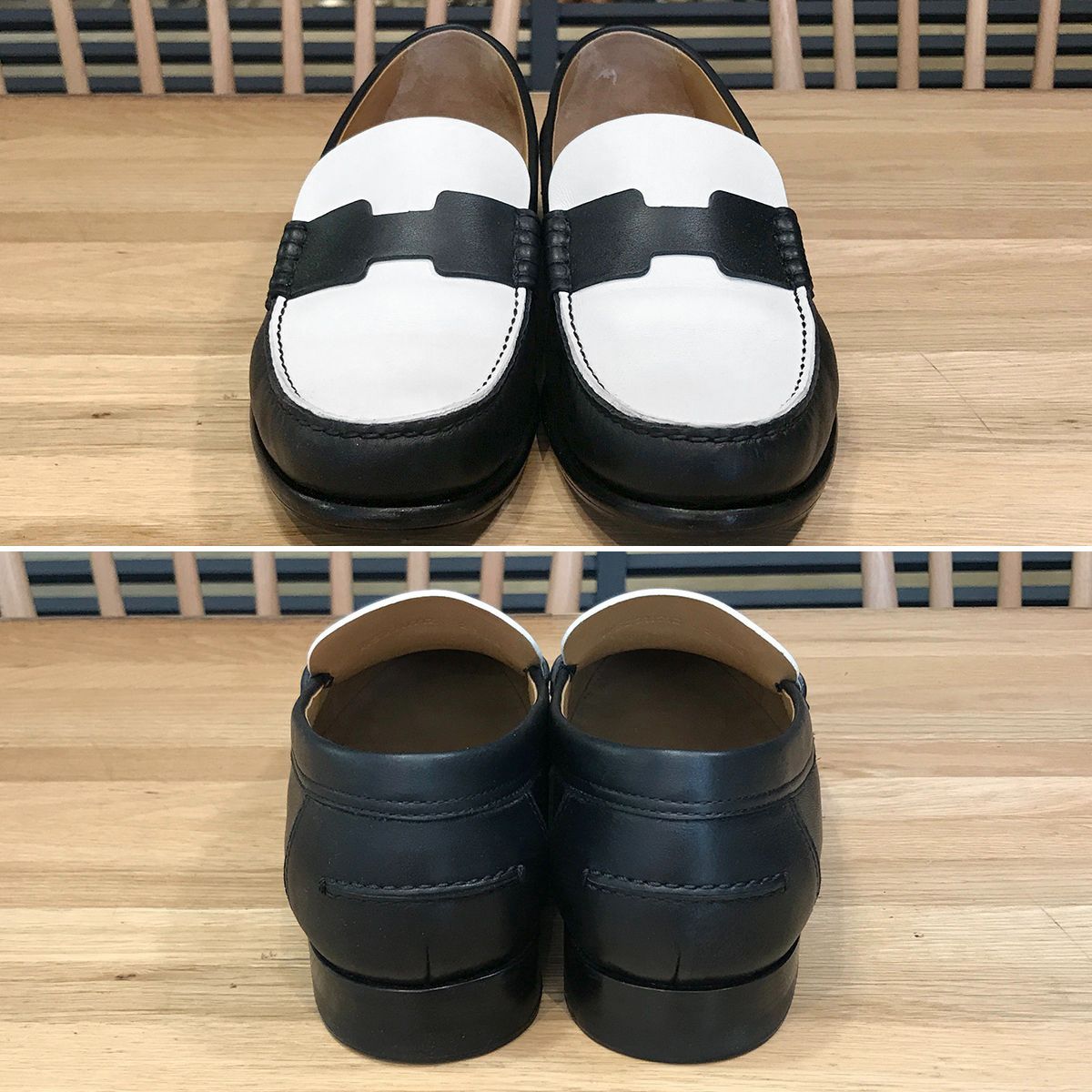 HERMES ケネディ　ローファー　ブラック　サイズ39 HERMES ケネディローファーブラックサイズ39