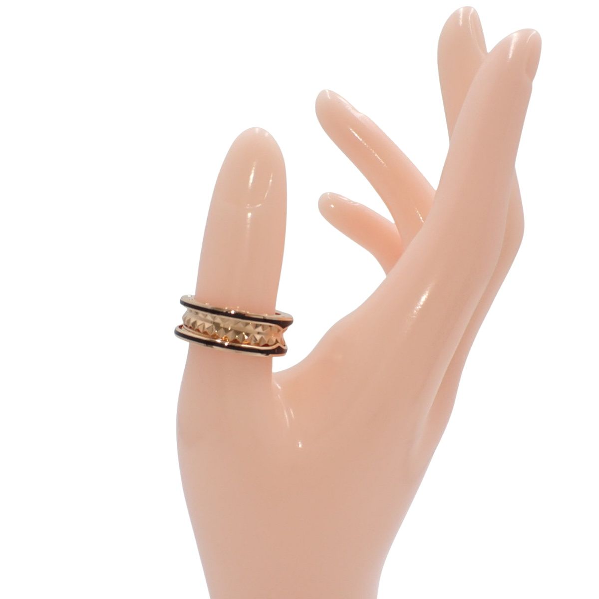 BVLGARI ビーゼロワン K18ピンクゴールド✕ブラックセラミック