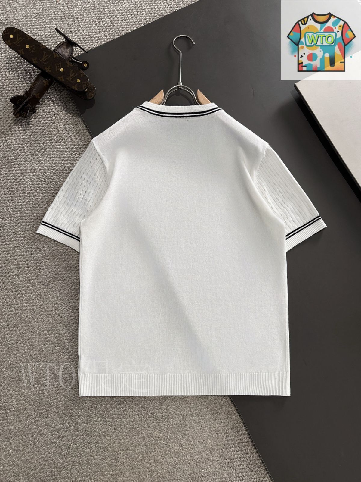 MONCLER 2025春夏新作 ツイード素材 ショートスリーブTシャツ 今日特価】Moncler 2025 Spring Short クルーネック T-3 - メルカリ