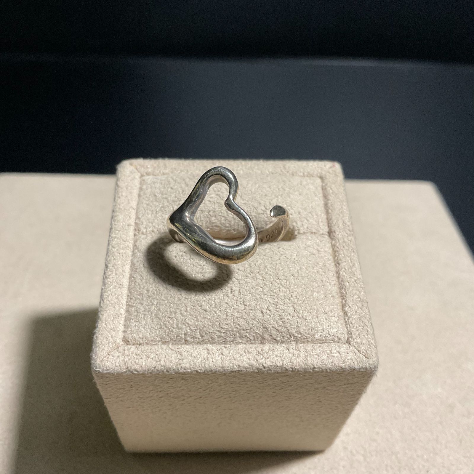 ティファニー Sv925 リングハート B25103127