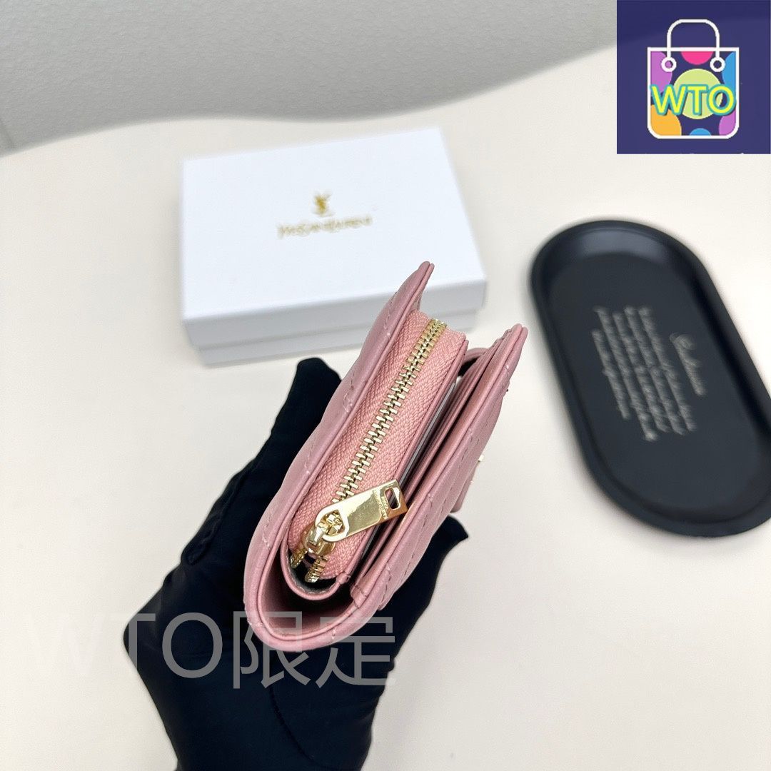 SAINT LAURENTサンローラン ミニ財布 楽天市場】【新品】 サンローラン 二つ折り財布 バイフォールド