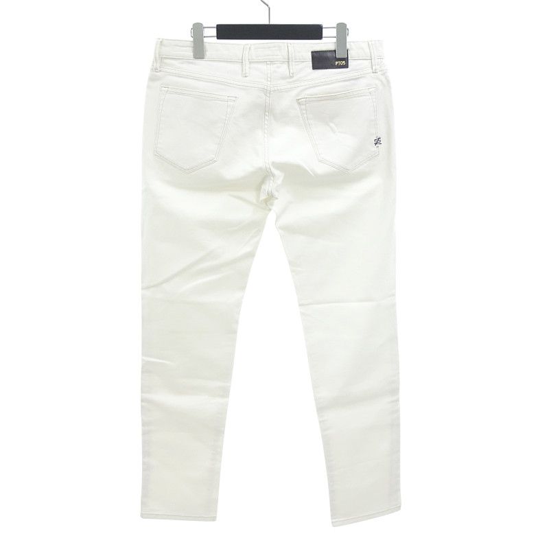 ピーティーゼロチンクエ PT 05 SWING SUPER SLIM FIT ストレッチ ホワイト デニム パンツ サイズ メンズ35