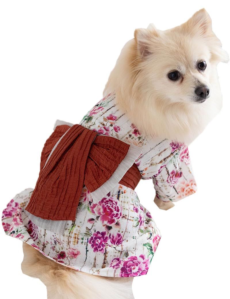ONEKOSAMA OINUSAMA ペット浴衣 浴衣 犬 いぬ イヌ 服 猫 ネコ ねこ ゆかた ペット服 女の子 和装 和服 ドッグウェア お祭り 夏祭り 花火大会 お正月晴れ着 正月 七五三 小型犬 大型犬 小型 大型 おねこさま おいぬさま お猫