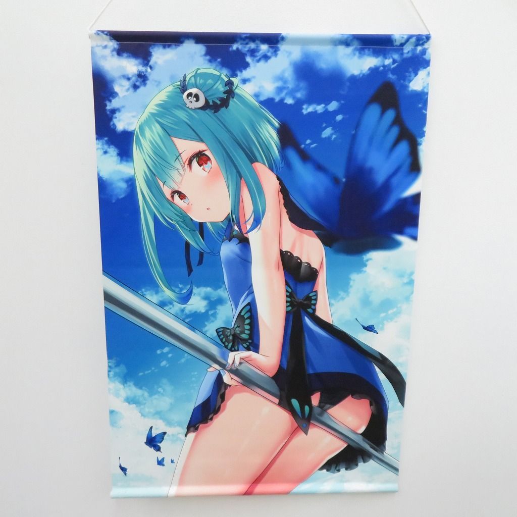 瀬戸店】潤羽るしあ タペストリー C97 紙切ればさみ【718-0910 