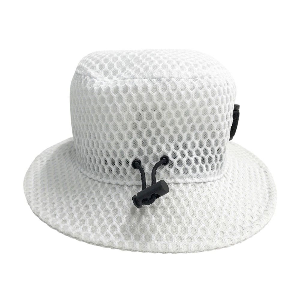 【超美品】ディセンバーメイ メッシュハット ゴルフウェア DECEMBERMAY DECEMBERMAY ディセンバーメイ メッシュハット ホワイト系 FREE