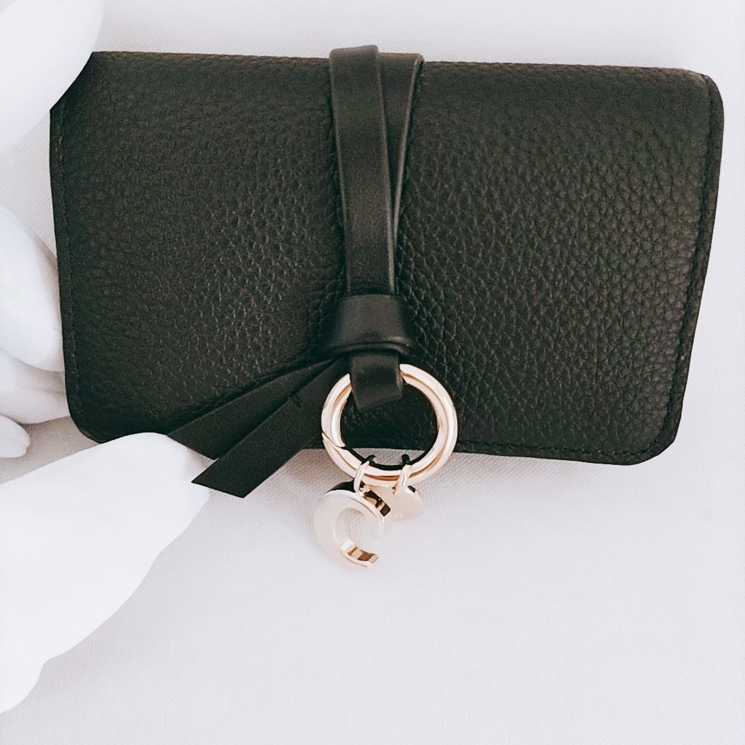 新品未使用】CHLOE alphabet カードホルダー クロエ 小銭入 新品未使用】CHLOE alphabet カードホルダー クロエ 小銭入