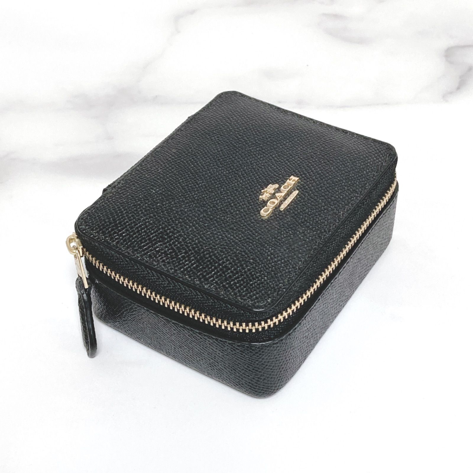 ☆ 【美品】COACH コーチ アクセサリーケース ジュエリーボックス 