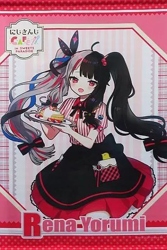 夜見れな タペストリー にじさんじ 夜見れな 誕生日グッズ B2 タペストリー