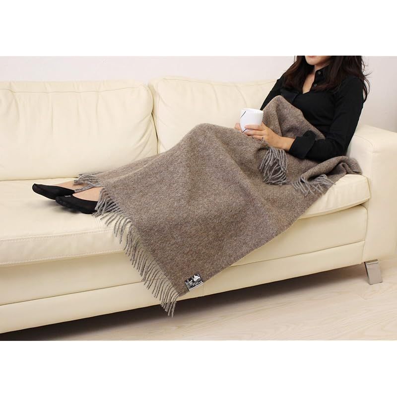 Silkeborg Uldspinderi ハーフケット ファーン ペブルベージュ