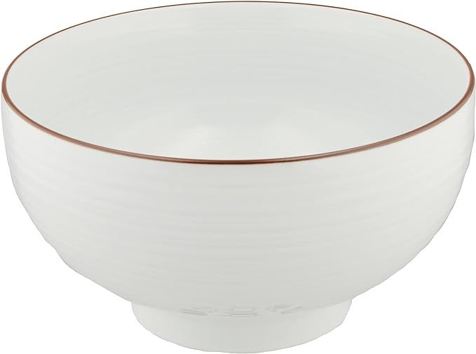 ホワイト 6寸 白山陶器 6寸深めん丼 白 (約)φ18.5×10cm 1500ml 白磁千