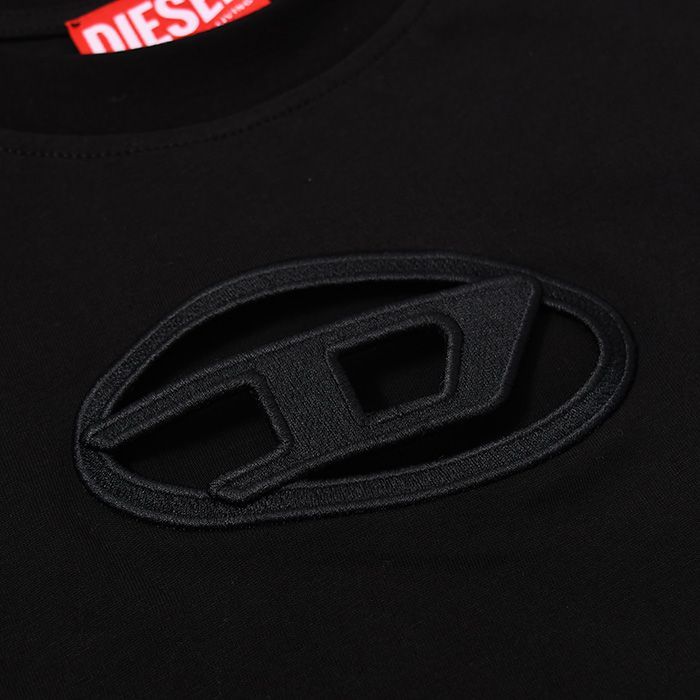 ☆DIESEL☆ D-Alin-Od Aライン ロゴ コットンドレス ワンピース DIESEL ディーゼル ワンピース トップス D-ALIN-OD コットン
