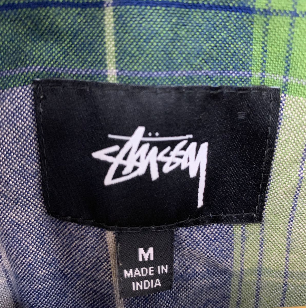 ステューシー STUSSY RAYON PLAID LS SHIRT 長袖シャツ チェック 