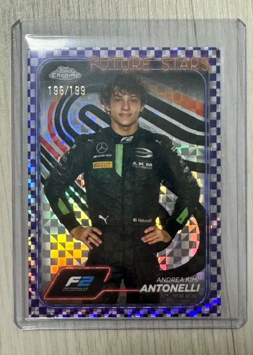 2025 TOPPS トップス クロム f1 キミー アントネッリ 199