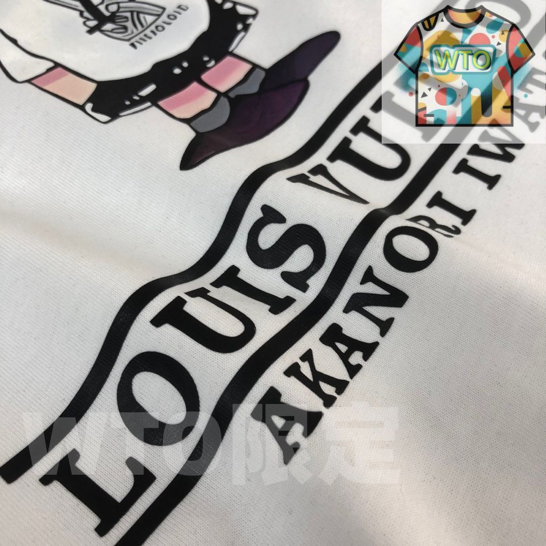 本日限定特価】Louis Vuitton クルーネックTシャツ - 高品質