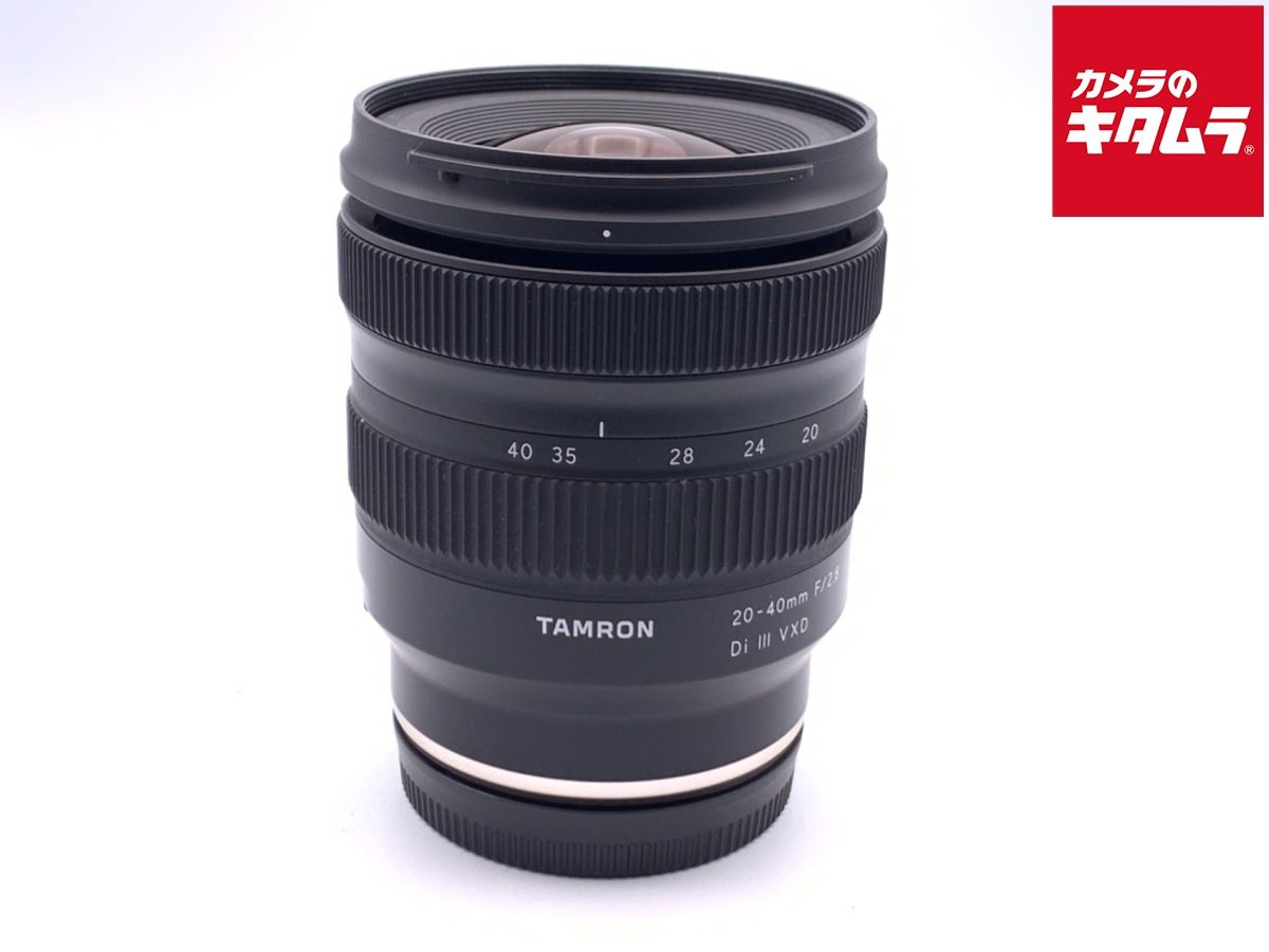美品 タムロン 120-40mm F/2.8 Di III VXD (A062) 20-40mm F/2.8 Di III VXD (A062) | タムロン | TAMRON