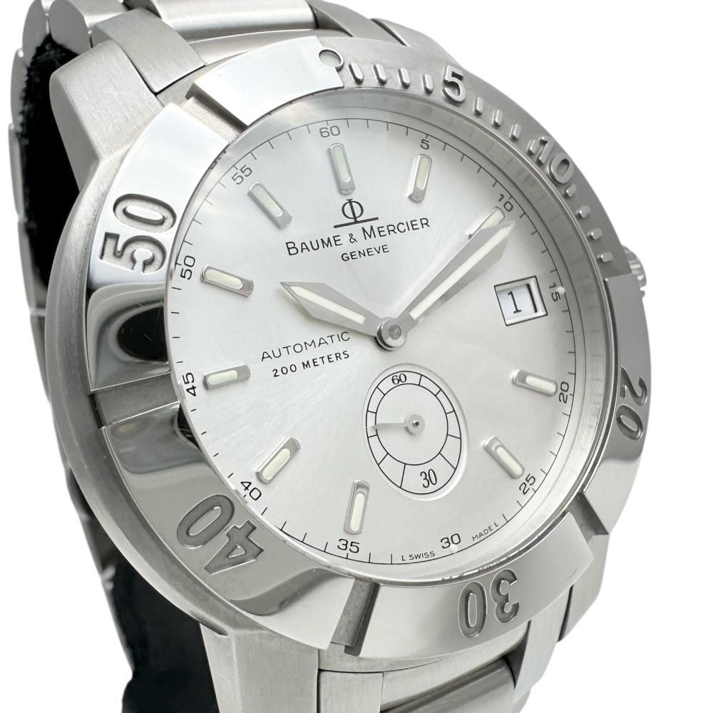 ボームアンドメルシェ　ケープランド ステンレス　純正ブレス　自動巻き Baume & Mercier/ボーム＆メルシェ】ケープランド デイト 65367