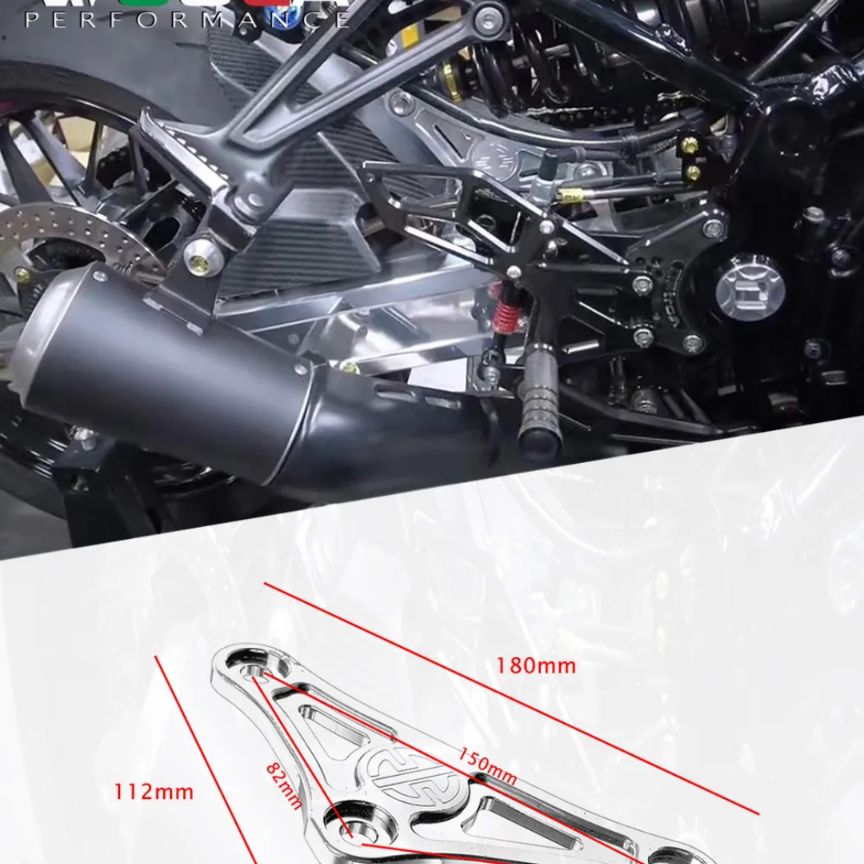z900rs リンクプレート アルミリンクキット ダウン量30mm ドレス