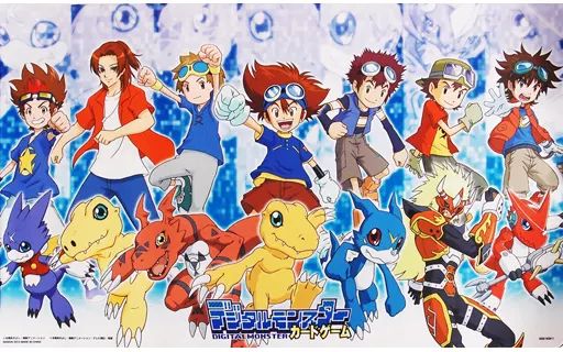 [Used] Supply [Single Item] Special Rubber Play Mat “Digital Monster Card Game Returns Premium Select File Vol. 2 ~Special Anime Edition~” included