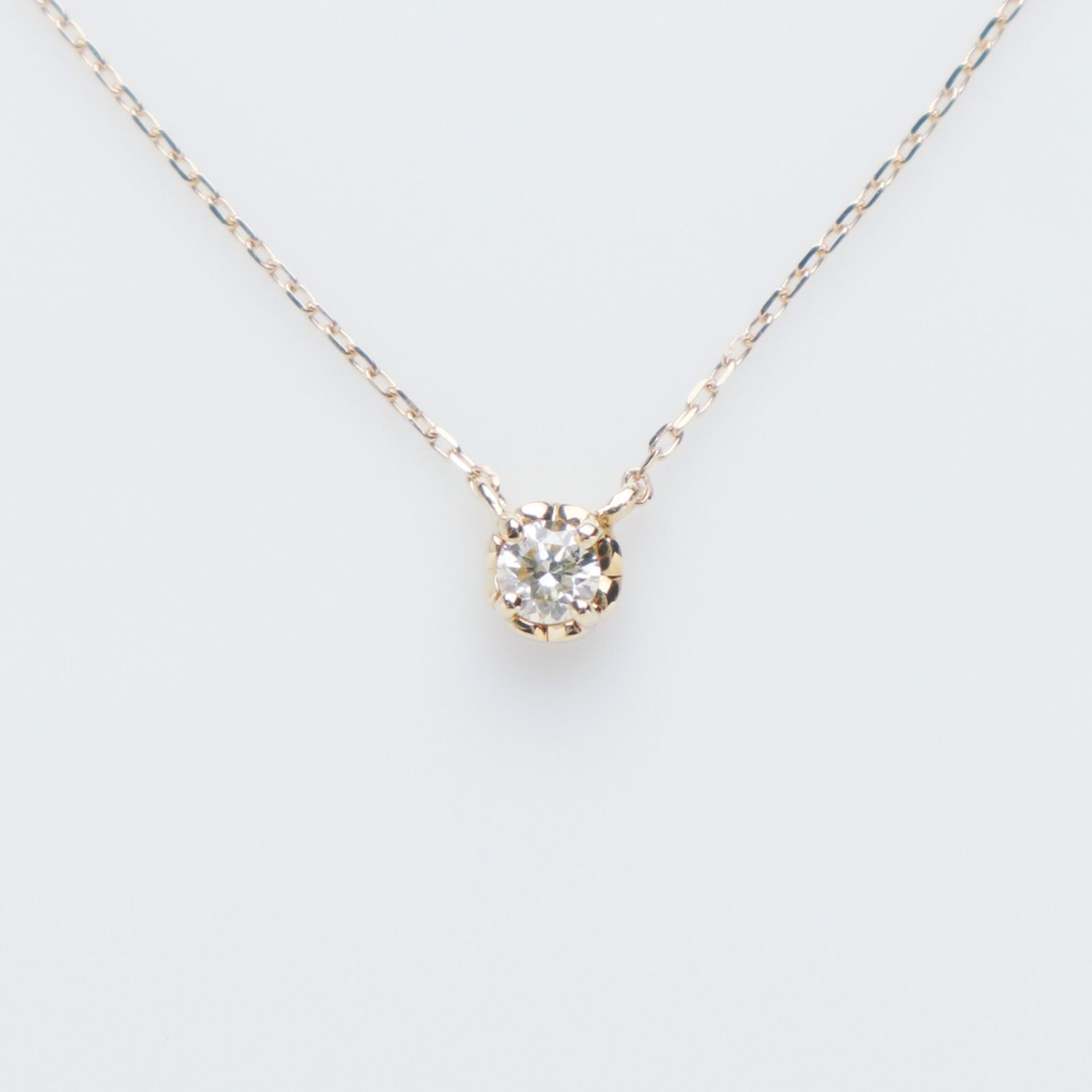 AHKAH 限定K18ネックレス AHKAH クリスマス限定デザイン ダイヤモンド