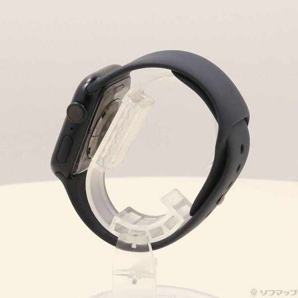 〔 品〕 Apple Watch Series 8 GPS 41mm ミッドナイトアルミニウムケース ミッドナイトスポーツバンド 377