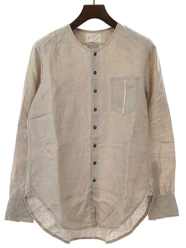 正式 araki yuuの raw cut narrow shirt | www.takalamtech.com