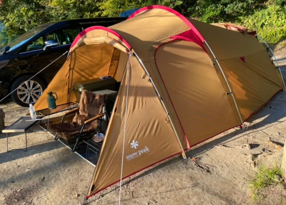 店頭販売のみ】未使用品・snow peakのテント・ヴォールト『SDE-080