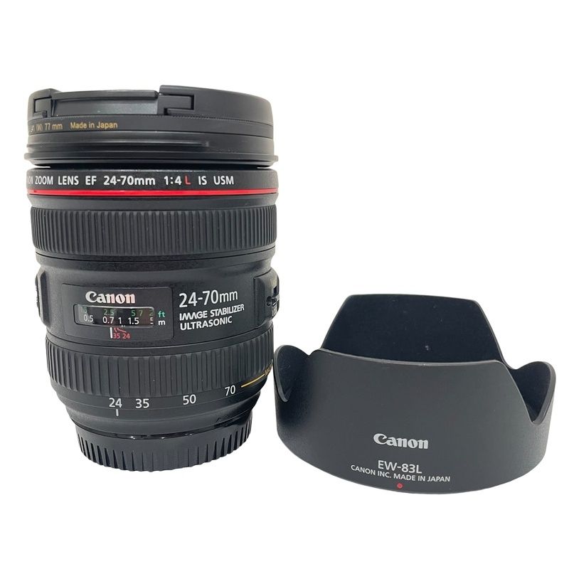 キャノンcanon 24-70mmレンズジャンク