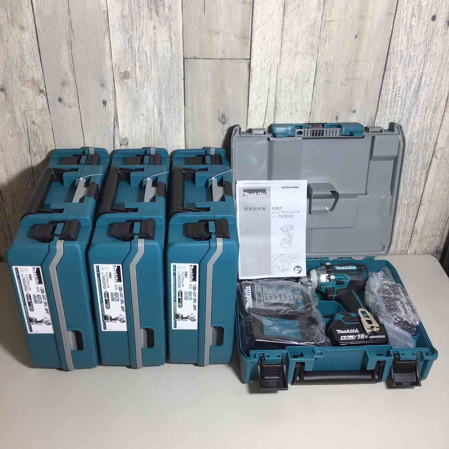 ♥品 マキタ makita コードレス インパクトレンチ TW300DRGX 4台セット 戸田店 HRDEVELOPMENT_JP