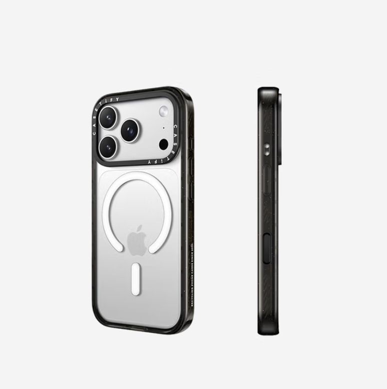 CASSETIFY スマホケース クリア/ブラック CASETIFY iPhone17用ケース