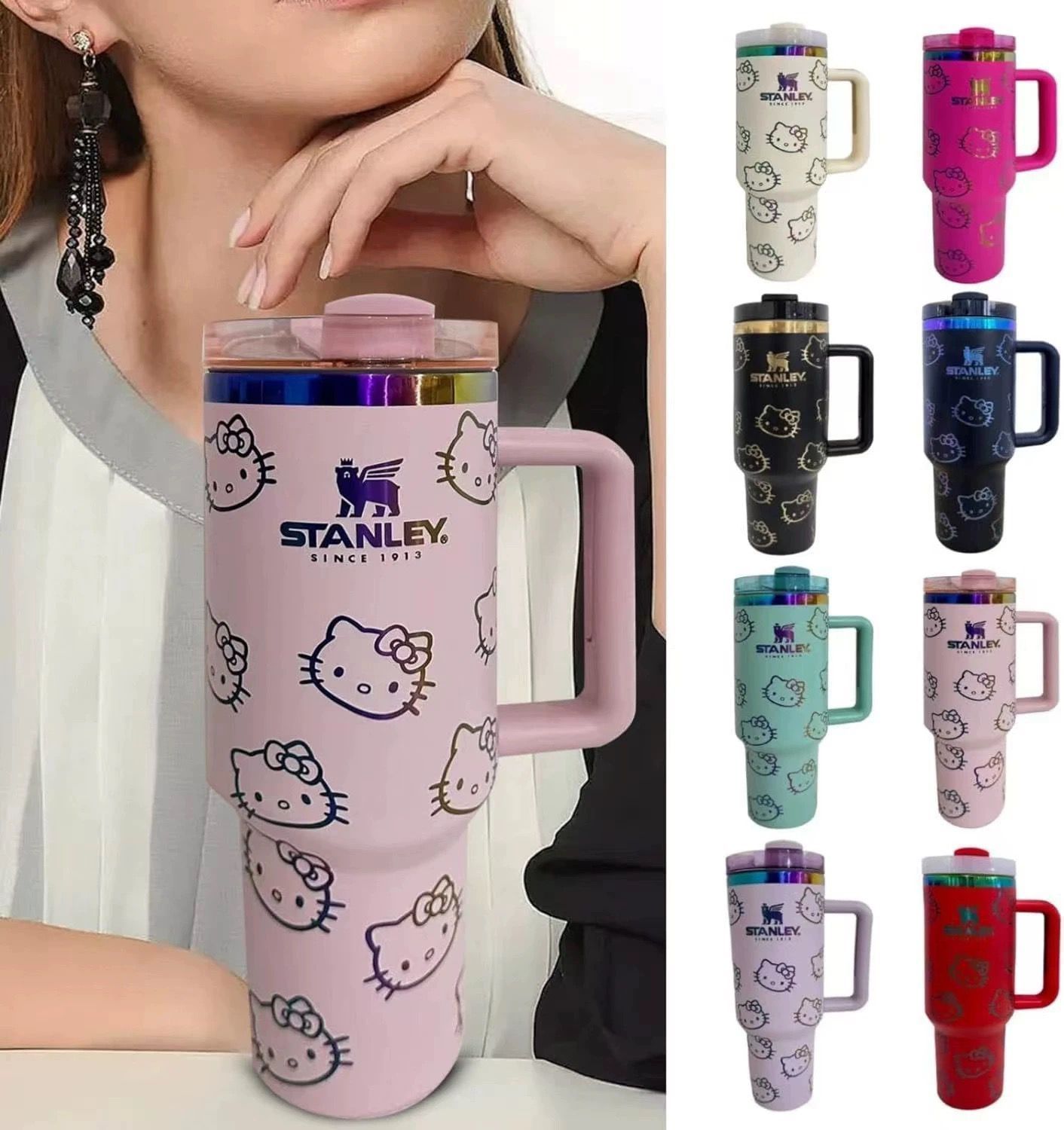 2個セット スタンレー STANLEY Hello Kitty H2.0 真空スリムクエンチャー 1.18L 8色選択