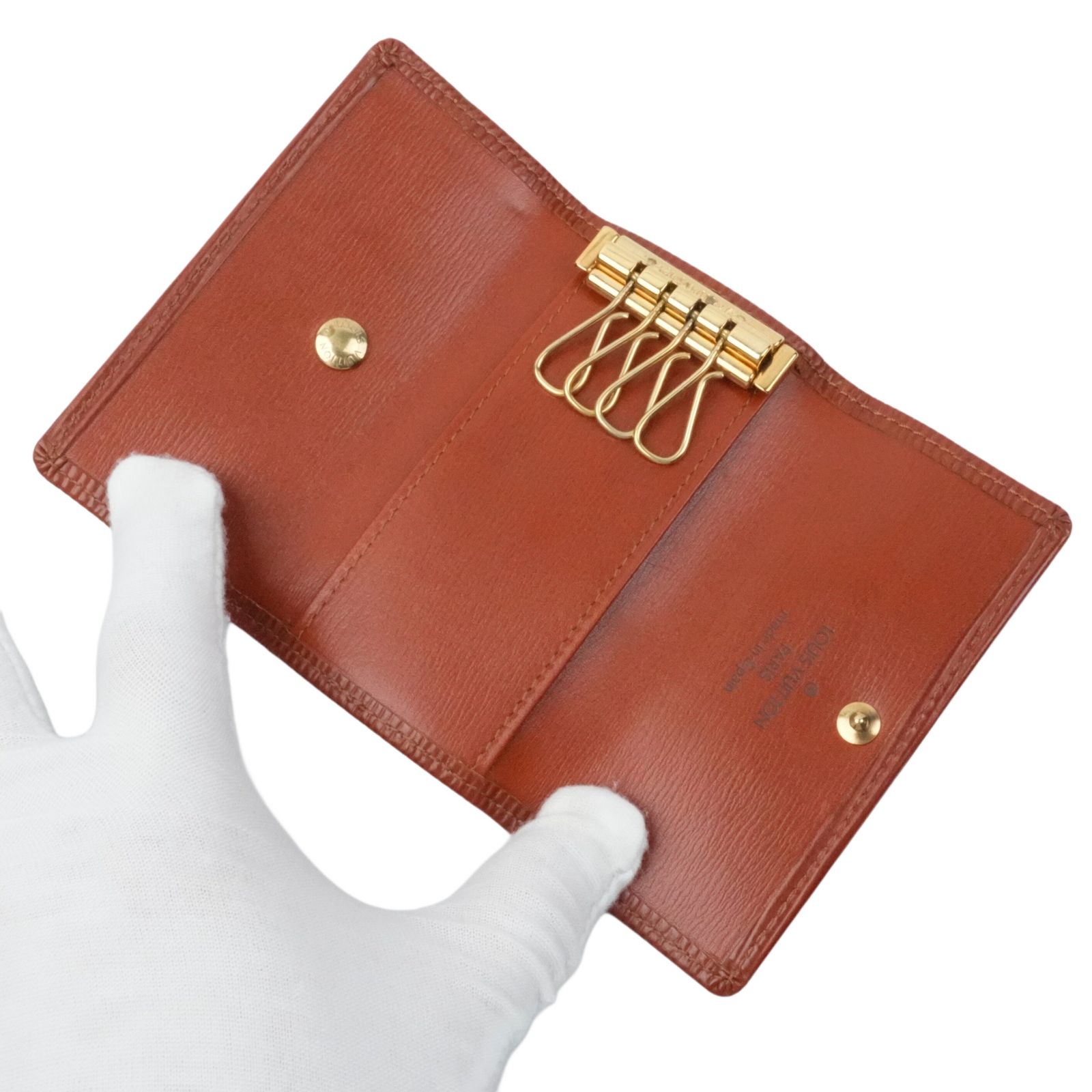 VINTAGE】 LOUIS VUITTON ルイヴィトン エピ キーケース M63823